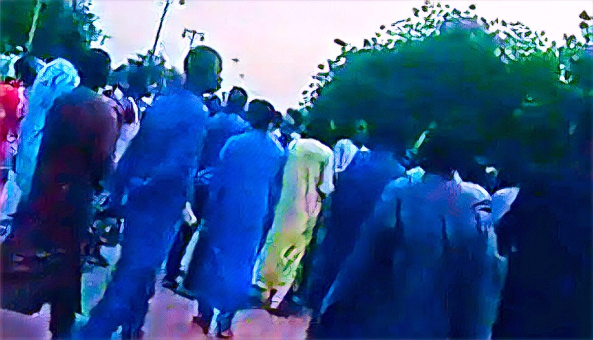 Boko Haram Repentant Members Protest Hunger, Block major Road in Borno Boko Haram Repentant Members Protest Hunger, Block major Road in Borno