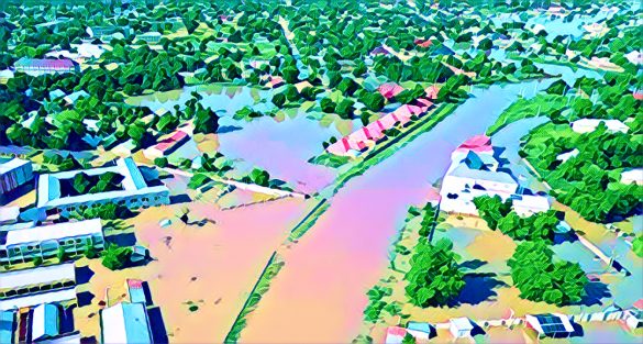 Wife Of IGP Donates Relief Items To Borno Flood Victims