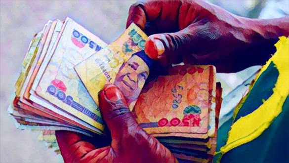 Currency outside banks